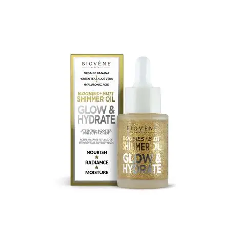 BIOVENE BOOBIES SHIMMER OIL GROW &HYDRATE