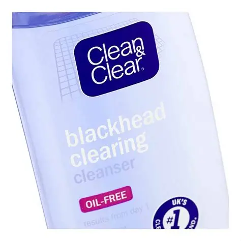 clean & clear black head cleanser