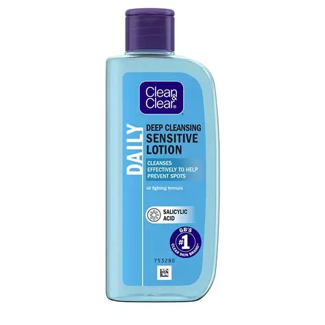 clean & clear daily deep cleasing lotion