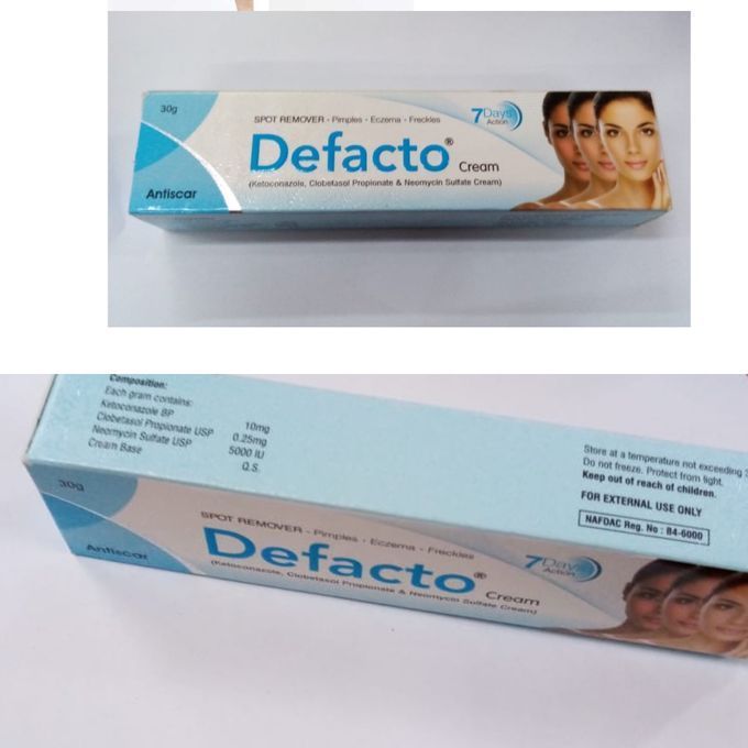 Defacto cream