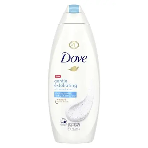DOVE GENTLE EXFOLIATING BODY WASH