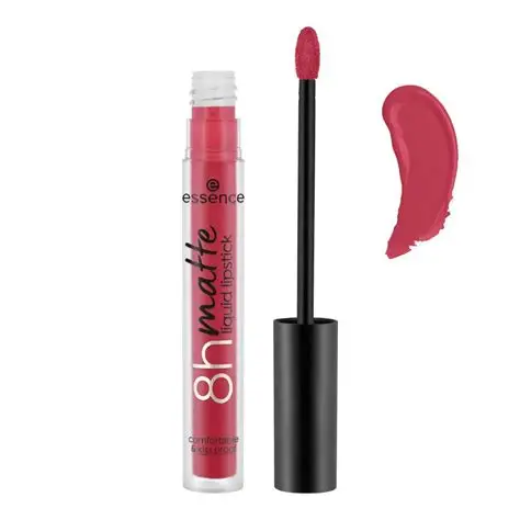 Essence h8 matte (classic red) lipstick