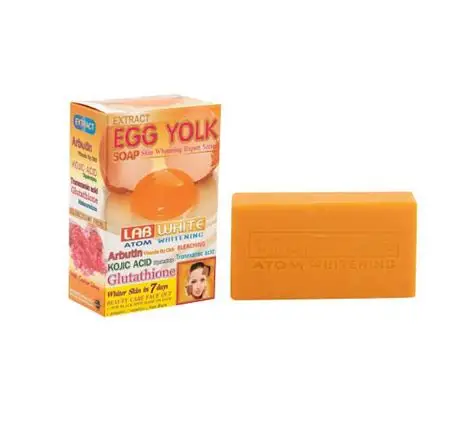 Lab white egg yolk soap