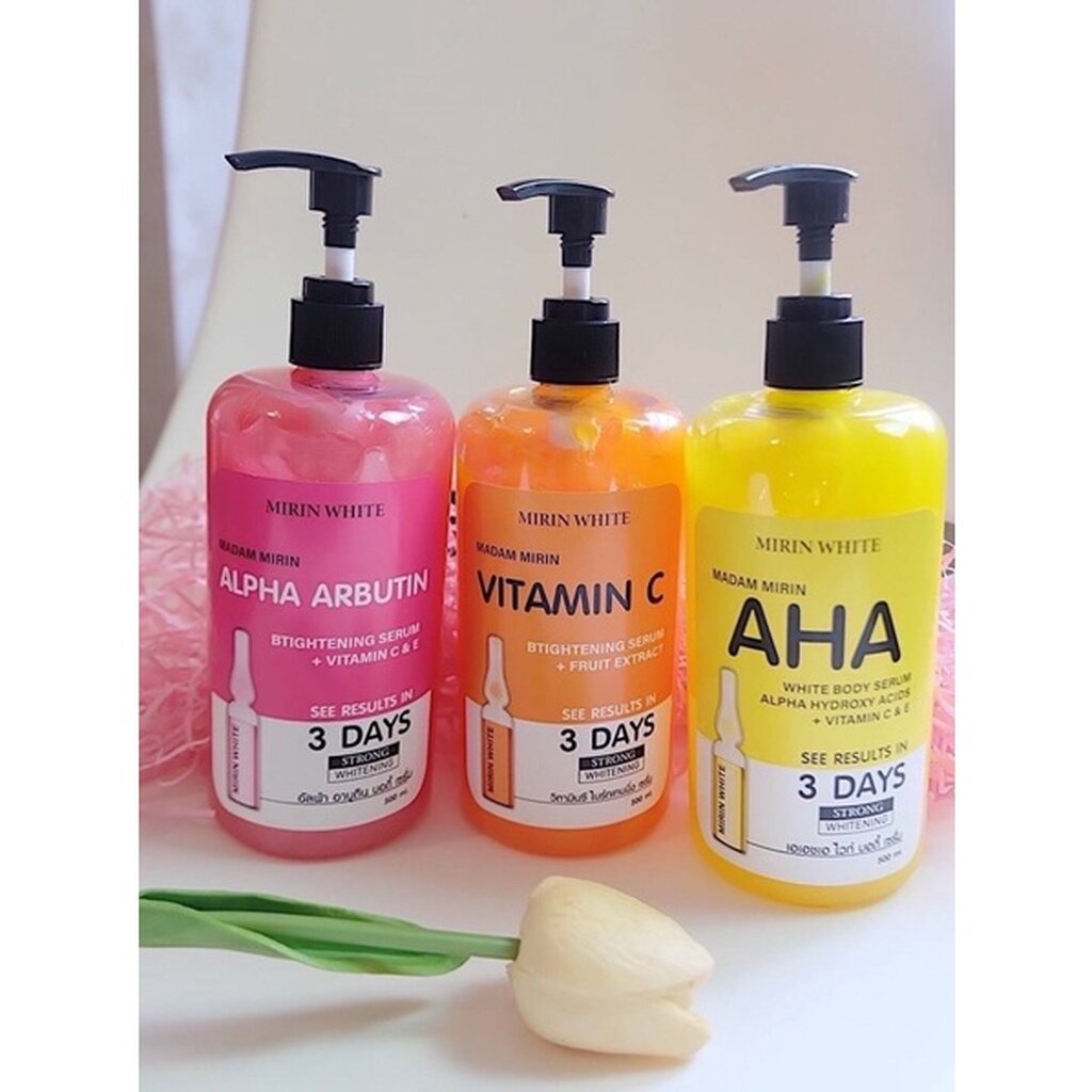 Mirin white vit c body serum