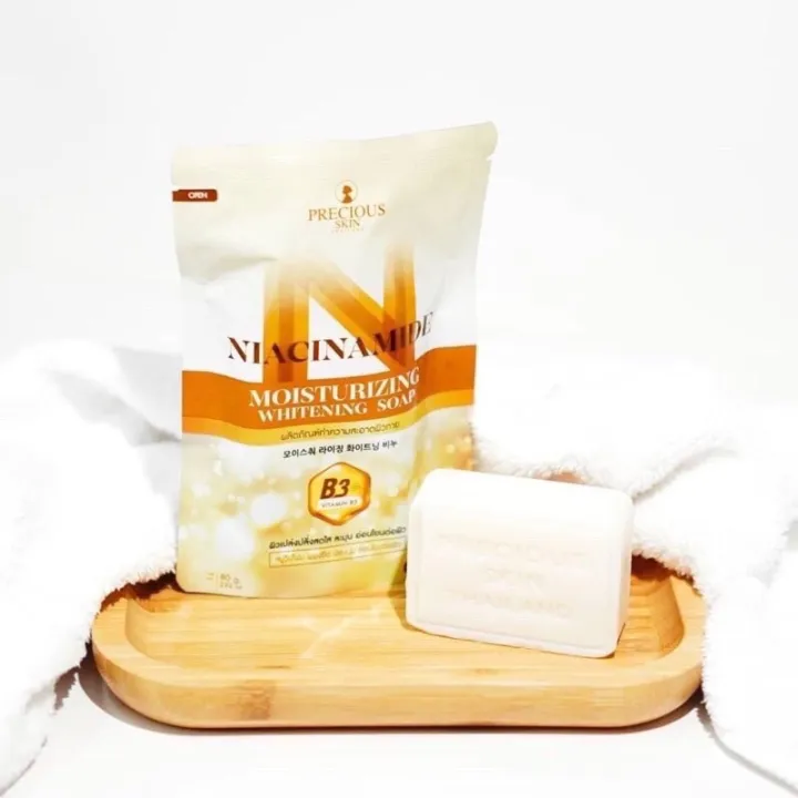 Precious niacinamide soap