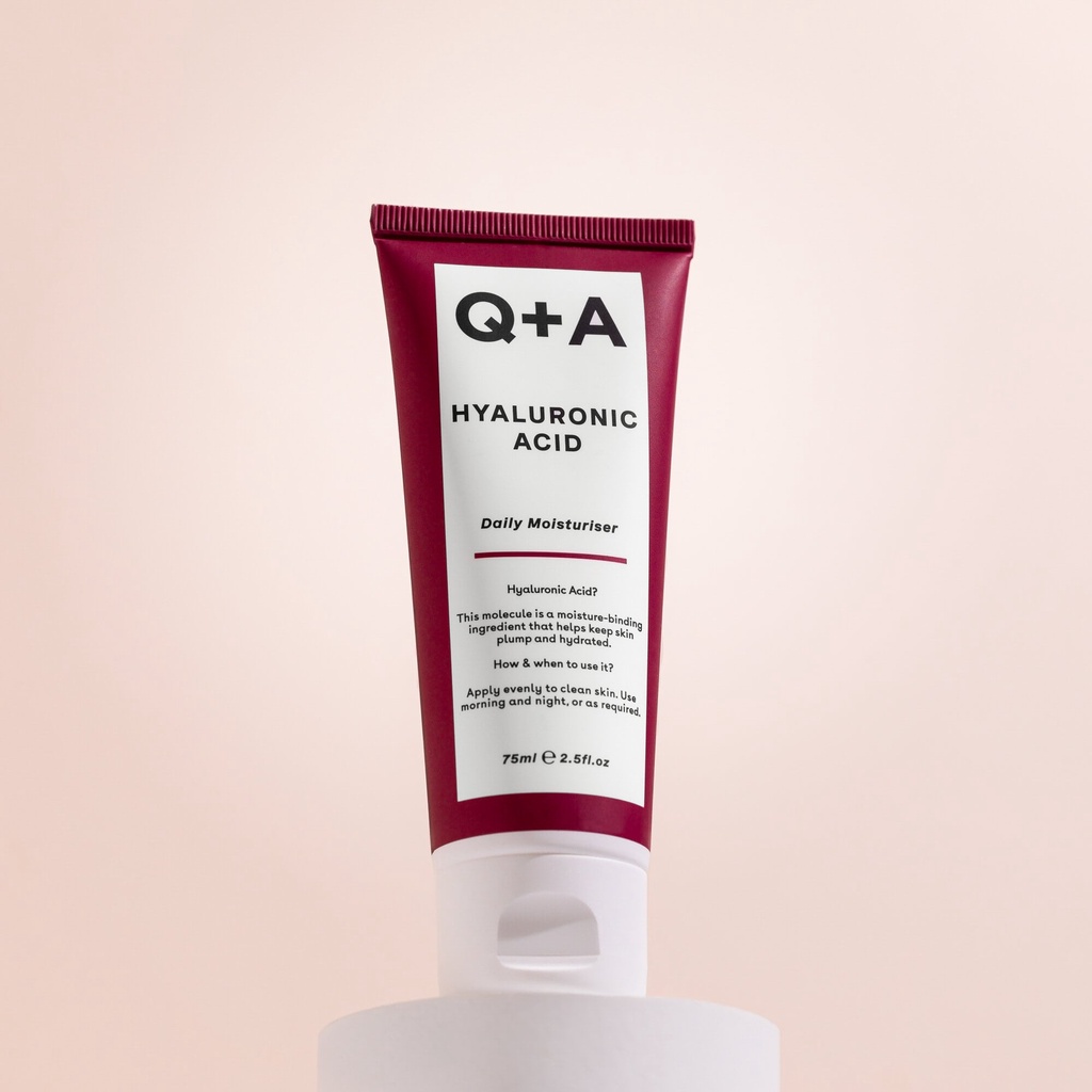 Q+A Hyaluronic acid moisturizer